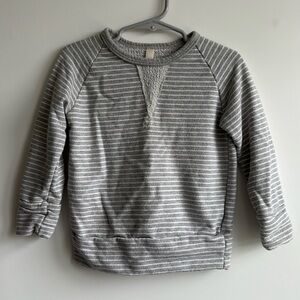 Gray Stripe Childhoods Pullover 2T